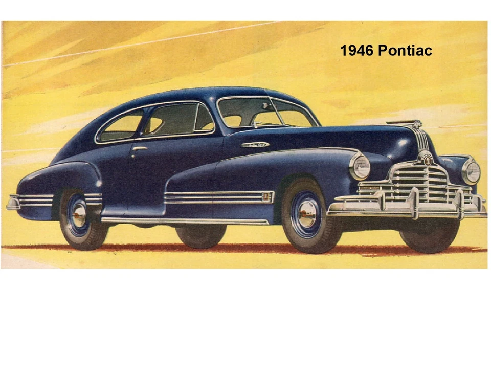 1946 Pontiac Refrigerator / Tool Box Magnet - Image 1 of 1
