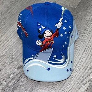 Vintage Walt Disney World Mickey Mouse Sorcerers Embroidered YOUTH Hat READ DESC - Picture 1 of 9