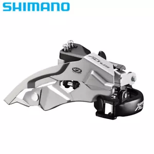 Shimano Altus FD-M370 9/27 Speed MTB Bike Front Derailleur Top Swing Dual Pull - Picture 1 of 4