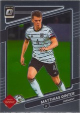 Matthias Ginter 2021-22 Donruss Optic Road to World Cup Soccer Card #71 Germany