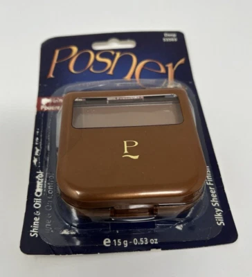 POSNER Finishing Touch Translucent Pressed Powder DEEP #53503 ~ 0.53 Oz. New HTF - Image 1 of 3