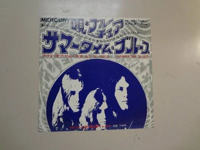 BLUE CHEER: Summertime Blues-Out Of Focus-Japan 7" 68 Mercury SM-1045 Stereo PSL - Image 1 of 4
