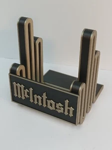 McIntosh Plattenspieler Now Playing Record Display Stand - Upgraded Black & Gold - Bild 1 von 6