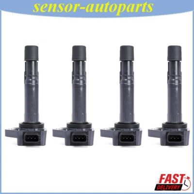 Bobina de encendido 4 piezas para Honda Accord Civic Pilot Ridgeline Acura MDX Saturn Vue Foto 1 de 4