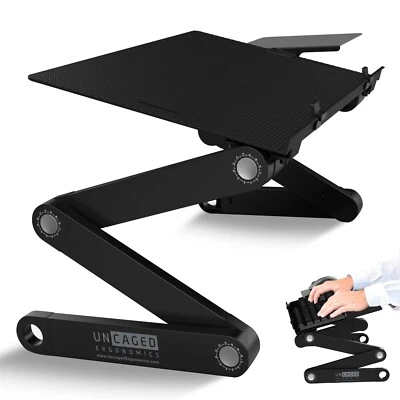 WORKEZ KEYBOARD TRAY adjustable height computer stand on desk riser holder tilt