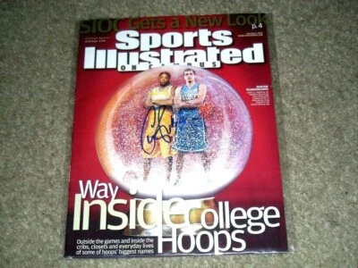 Candace Parker LA Sparks Autographed Sports Illustrated Magazine   Proof*/COA - Image 1 of 3
