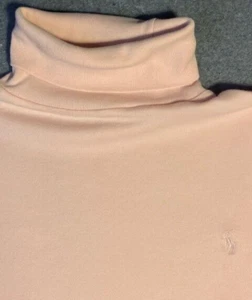 LAUREN RALPH SPORT Damen TOP rosa LARGE Preppy LANGARM Rollkragen - Bild 1 von 8