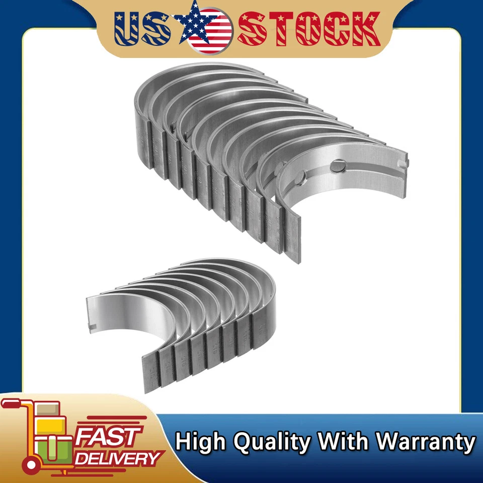 Juego de rodamientos principales y de varilla estándar para Toyota Previa Tacoma 2,4 L L4 2RZFE 2TZFE Foto 1 de 4