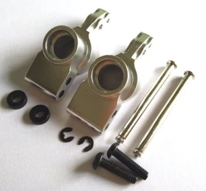 Rear Knuckle Arm-1PR Silver Fits HPI KEN BLOCK WR8 FLUX BULLET3.0 MT ST 101208 - Picture 1 of 3