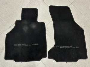 Porsche Carrera Fußmatten 911 996 996.2 LHD 2002 - 2005 Floor Mats USED Schwarz - Bild 1 von 9