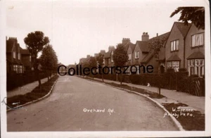 Hull Orchard Road 1920's real photo postcard unposted - Picture 1 of 2