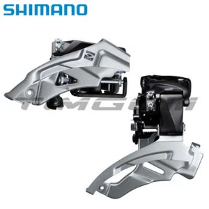 Shimano Altus FD-M2000 3×9 Speed Front Derailleur Top/Down Swing Clamp-on - Picture 1 of 10