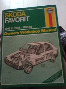Skoda Favorit 135 & 136 (1989-1992) Haynes Workshop Manual - Picture 1 of 1