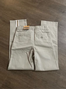 Dockers Boys Size 12 Slim Khaki Cotton Stretch School Pants New with Tags - Picture 1 of 8