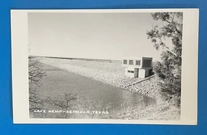 SEYMOUR Texas TX RPPC LAKE KEMP Photo Postcard - Picture 1 of 2