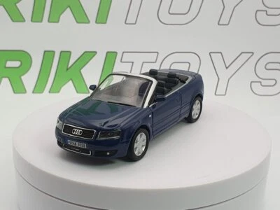 Audi A4 Cabrio Edison 2003 1/43 azul Foto 1 de 4