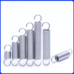 Edelstahl A2 Zugfeder,Mit Haken Feder,0,3mm Draht,10mm - 300mm Länge A2 Zugfeder - Picture 1 of 11
