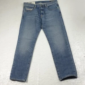 Diesel Jeans Herren 32x32 passt (32x28) Blau Straight Slim D-Strukt Denim Italy - Bild 1 von 14
