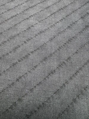 Hometown Quilts by Kathy Schmitz Studio for Moda 5796-14 blue diagonal stripes - Image 1 of 4