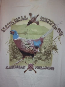 T-Shirt PASANT HUNTING NATIONAL HERITAGE weiß M - Bild 1 von 3