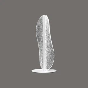 Lámpara de Mesa Luz Para LED Diseño Moderno en Acrílico Blanco MN-350 - Picture 1 of 3
