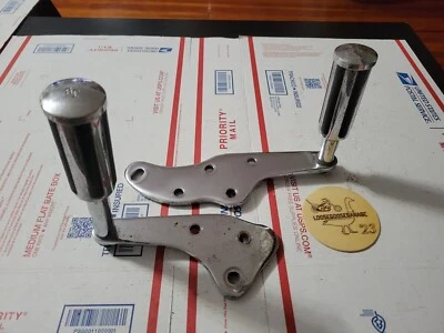 Harley Davidson JB JayBrake Highway Clavija Montaje Soportes Chopper Bobber Jay Cromo Foto 1 de 4