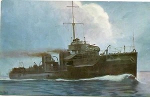 ALEMANIA (G98) Postal Barco TORPEDERO ENGELSCHE - 1904 No viajado - Imagen 1 de 2