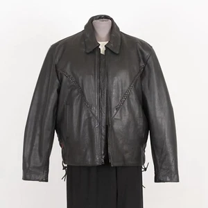 Womans Motorcycle Jacket XL Black Hot Leathers - Bild 1 von 12