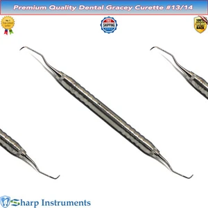 Dental Gracey Curette 13/14 Dental Scaler & Curettes Surgical Instruments - Picture 1 of 2