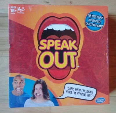 Speak Out HASBRO Mouthpiece Challenge Game - Brand New Sealed Age 16+ - Image 1 of 4