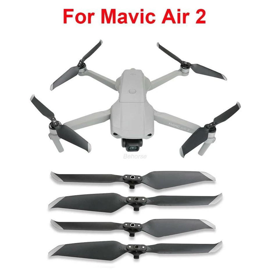 2 Pairs Low-Noise Propellers for DJI Mavic Air 2 More Durable Fast Ship - Image 1 of 4