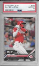 2023 Topps Now Elly De La Cruz Call Up 1st Now Card PSA 10