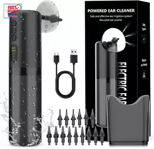 Electric Ear Wax Removal Kit, Ear Cleaning Tool with 4 Pressure Modes, Earwax Cl - Picture 1 of 12