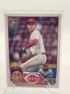 2023 Topps Update #US277 Casey Legumina Rookie Cincinnati Reds Baseball Card RC