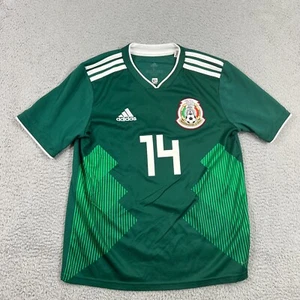 Mexico National Team Javier Chicharito Hernandez Jersey Green Large Youth - Picture 1 of 12