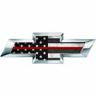 CJ 2 Bandiera americana rossa sottile Silverado Chevy Emblema del vinile Adesivi