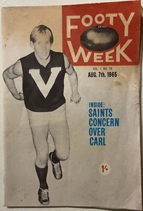 1965 Footy Week; VFL General Football News; Pics - Picture 1 of 3
