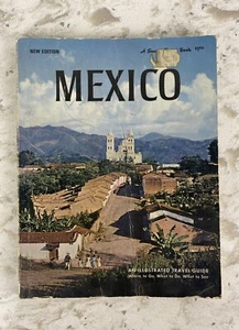 Vintage 1967 "A Sunset Travel Book: Mexico" Illustrated Travel Guide MCM - Bild 1 von 15
