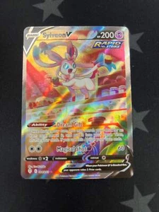 2021 Pokemon Sylveon V 184/203 Evolving Skies (Alternate Full Art) - Picture 1 of 2