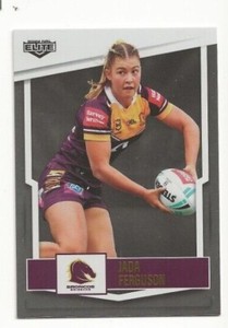 2022 NRL Elite BRISBANE BRONCOS LAUREN BROWN NRLW 06 CARD SILVER 