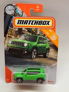 Matchbox Jeep Renegade GREEN 2019 MBX City  Combine Shipping  Smoke Free - Picture 1 of 9