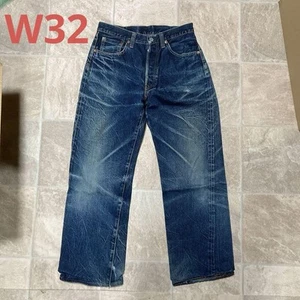 Levi's 501XX Jeans W32 Original Nylon Beard Hachinos Used JAPAN - Picture 1 of 8