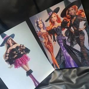 Barbie Halloween Print Wall Art Witch Party Pictures 8x11" Decor Dress Up - Picture 1 of 3
