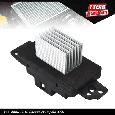 Resistencia del motor del soplador 15-81727 con arnés para Chevrolet Impala 2006-2010 3,5 L Foto 1 de 4