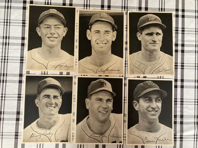 1947 Boston Red Sox Team Player Photo Picture Pack Set w/ Envelope Ted Williams - Image 1 of 4