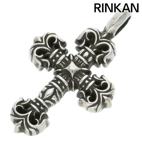 CHROME HEARTS Collana Top Cuori Cromati Charm Filigrana Piccola Argento Uomo Usata d0777da262827c4