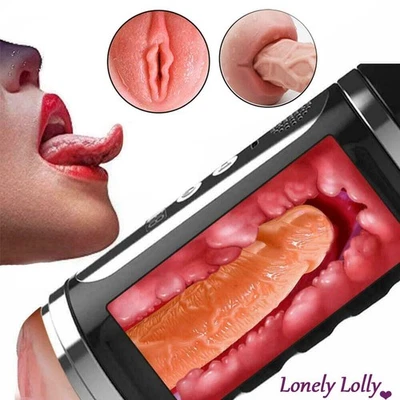 Automatic Handsfree Male Masturbator Cup Stroker Pocket Sex Toys for Men - Image 1 of 4