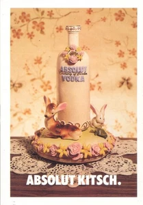 ABSOLUT KITSCH 223  cartolina promocard 3893 cartoline pubblicitarie - Picture 1 of 1