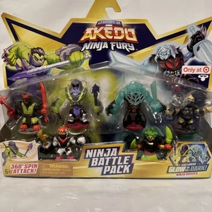 COMO NUEVO: 2024 Legends Of Akedo - Ninja Fury Serie 7 - Ninja Battle 6 Pack Brilla! - Imagen 1 de 6