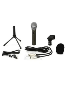 Professional Podcasting Kit: Samson Q2U, Microphone, Tripod, And Usb Plug Inc. - Picture 1 of 8